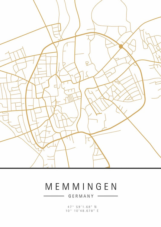 Heimatbild Memmingen – Eleganz in Gold und Weiß
